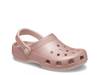 Classic Glitter Clog Quartz Rose Gold Sparkle view