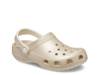 Classic Glitter Clog Gold Sparkle view