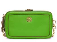 Logo Lion Crossbody Bag Green view
