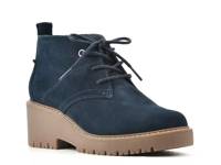 Danny Bootie Navy Suede view