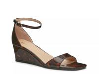Karder Wedge Sandal Dark Brown/Black Tortoise Shell view