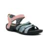 Tirra Sandal Pink/Blue/Green Color Block view