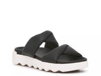 Viibe Puff Platform Sandal Black/White view