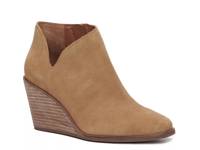 Melendi Wedge Bootie Taupe view