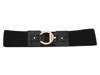 Circle & Bar Toggle Women's Belt Black view
