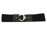 Circle & Bar Toggle Women's Belt Black view