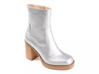 Brittany Platform Bootie Silver Metallic view