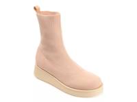Ebby Platform Wedge Bootie Tan view