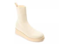 Ebby Platform Wedge Bootie Cream view