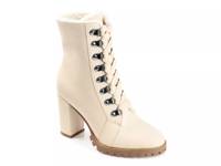 Fauna Platform Bootie Bone view