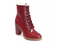Fauna Platform Bootie Red view