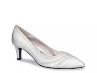 Nobel Pump Silver Satin view