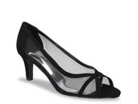 Picaboo Pump Black Faux Suede view