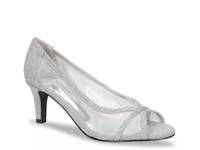 Picaboo Pump Silver Metallic Glitter view