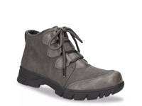 Ronnie Bootie Grey Faux Suede view