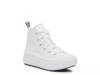 Chuck Taylor All Star Move Platform High-Top Sneaker - Kids' White view