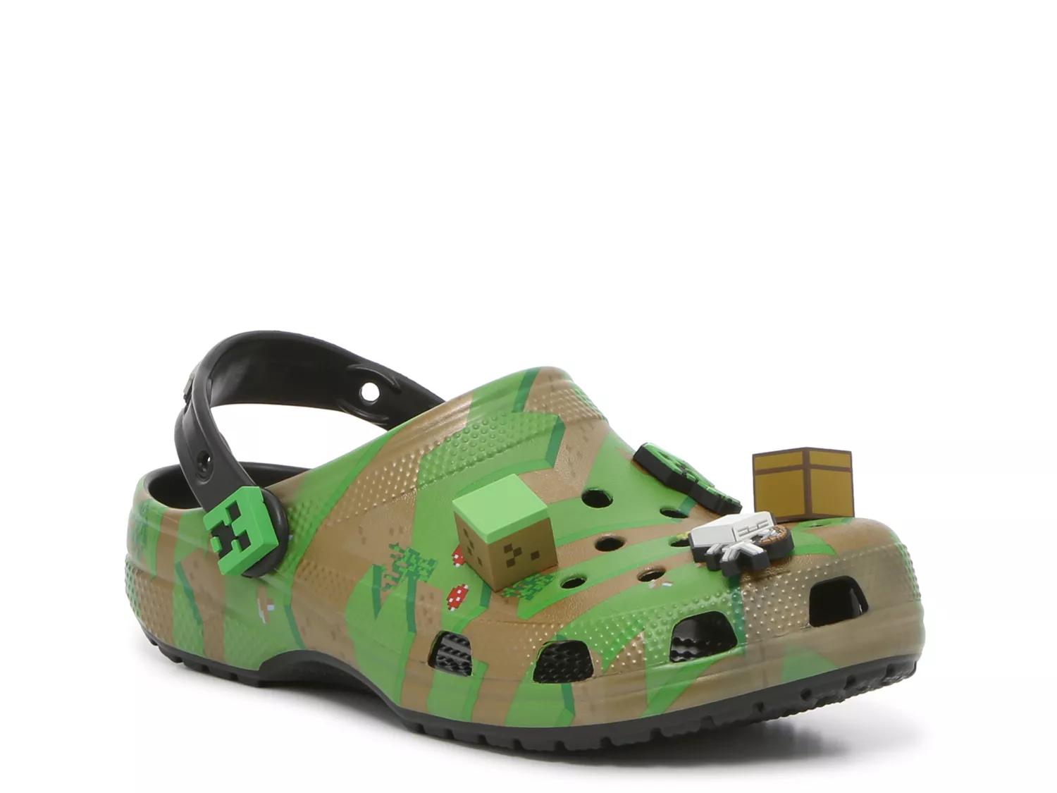 Crocs Adult Minecraft Classic Clog Multi Color Size Men\'s 8 / Women\'s 10 Crocs Unisex Adults Classic Minecraft Clog, Multi, 3 UK Men  main image 2