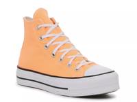 Chuck Taylor All Star Lift Platform High-Top Sneaker- Women's Orange view