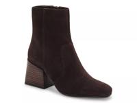 Salome Waterproof Bootie Dark Brown Suede view