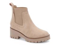 Dyme Waterproof Chelsea Boot Beige Suede view