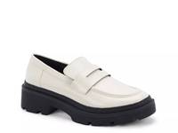 School Waterproof Loafer Off White view