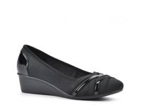 Bowie Wedge Pump Black view