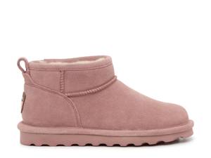 Featuring a cozy pink slipper.
