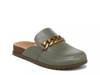 Georgie Mule Dark Green view