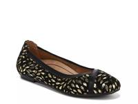 Caroll Ballet Flat Black/Gold view