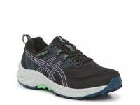 GEL Venture 9 Running Shoe - Women's Black & Green view