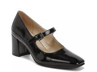 Warner Mary Jane Pump Black Patent Synthetic view