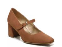 Warner Mary Jane Pump Cognac Fabric view
