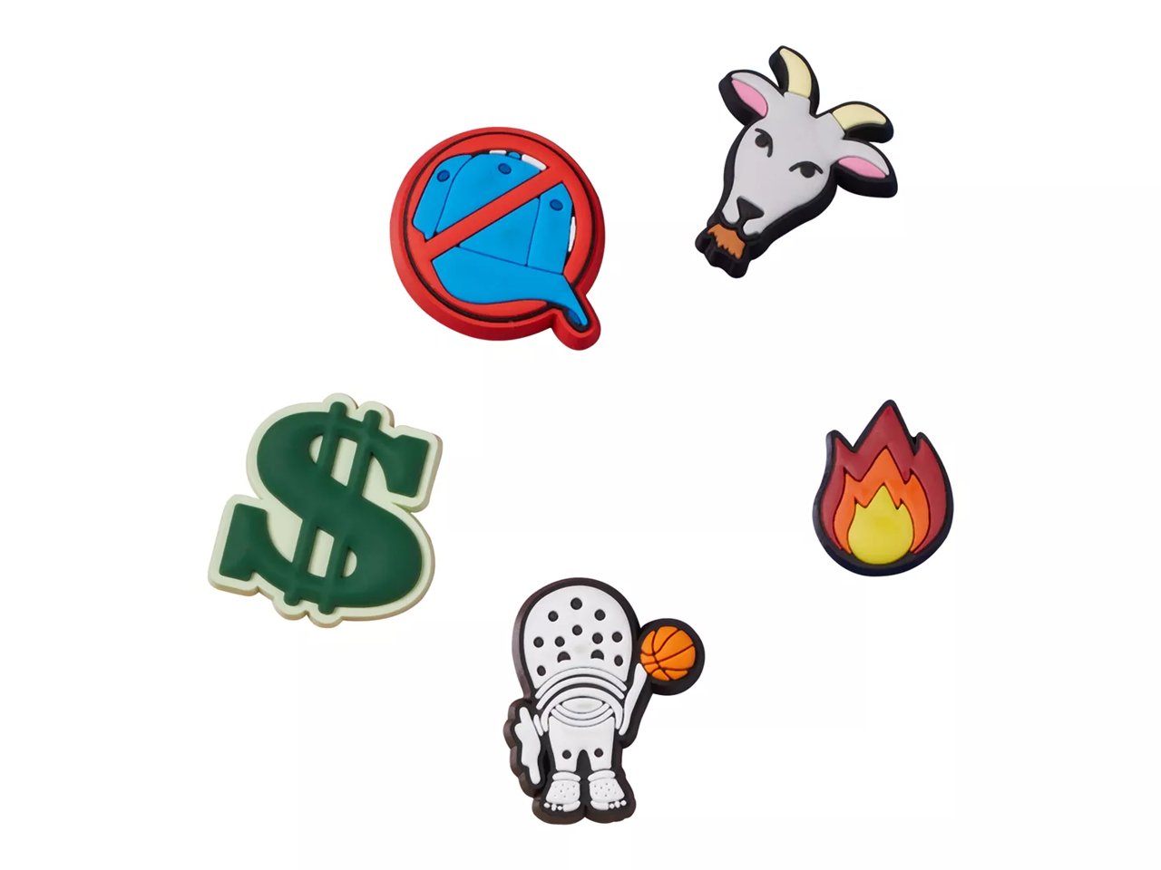 Beast Mode Jibbitz Set - 5 Pack