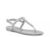 Goldie Jelly Sandal Silver Metallic view
