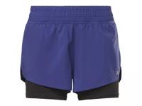 Running Women's Two-In-One Shorts Purple view