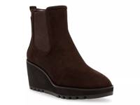 Portia Wedge Boot Dark Brown view
