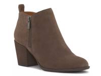 Basel Mid Bootie Dark Brown Suede view