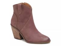 Loxona Western Bootie Mauve Flint view