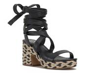 Roreka Espadrille Sandal Black view
