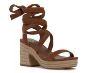 Roreka Espadrille Sandal Cinnamon Brown view