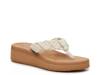 Caila Macrame Sandal White view