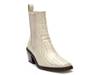 Ellis Chelsea Boot Beige Croc Print view