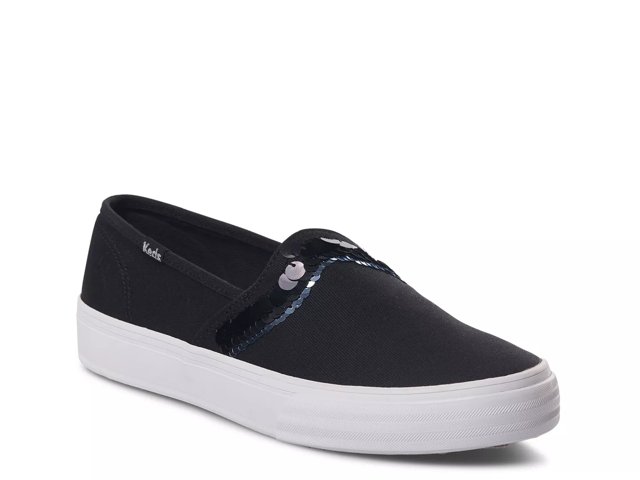 Double Decker Wave Paillette Slip-On Sneaker - Women's
