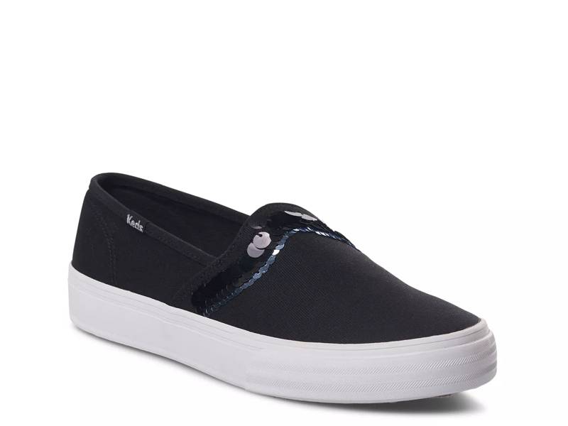 Double Decker Wave Paillette Slip-On Sneaker - Women's