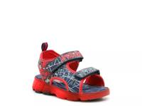 Spiderman Sandal - Kids' Navy/Red view
