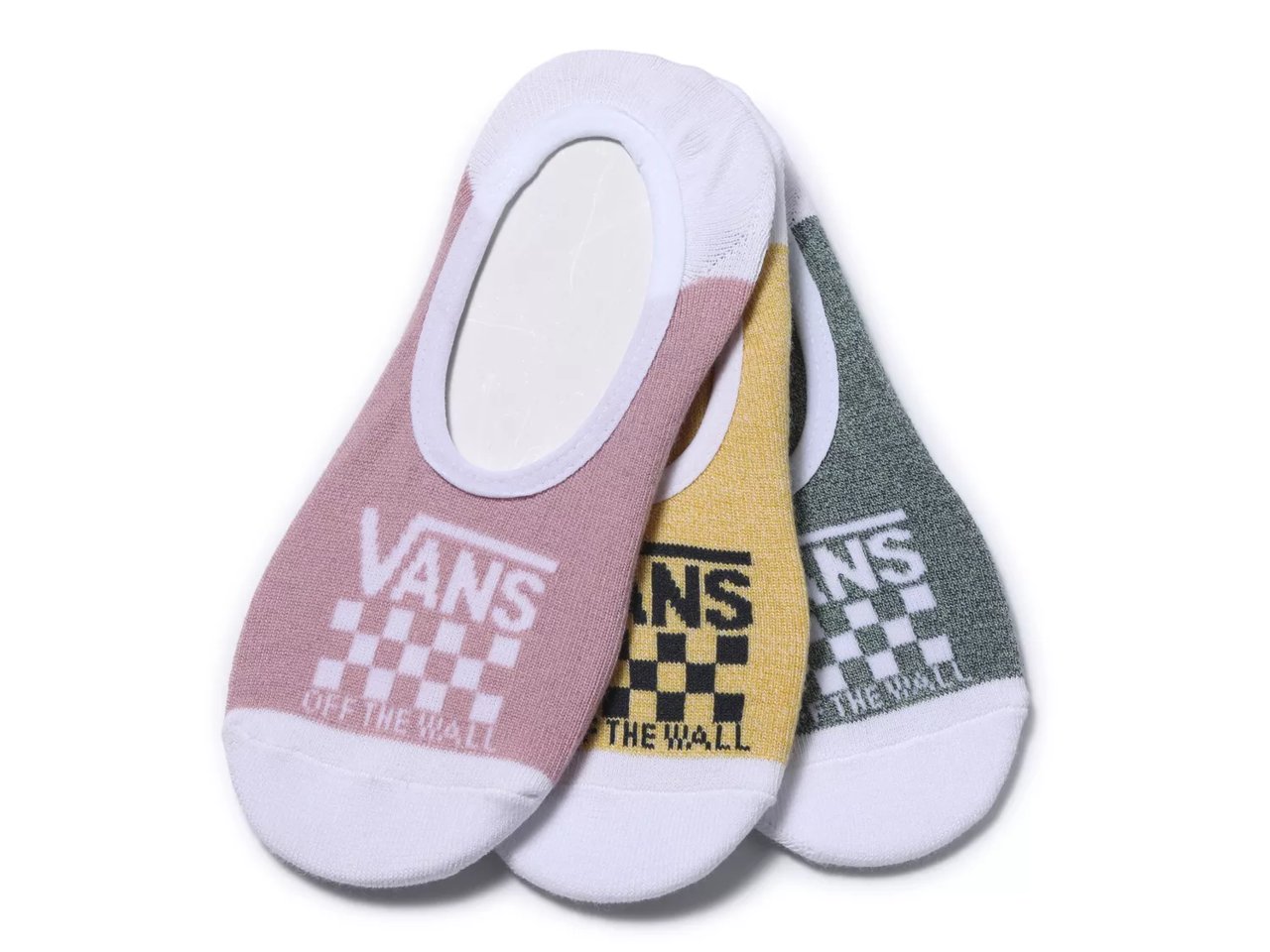 Retro Logo Women's No Show Liners - 3 Pack