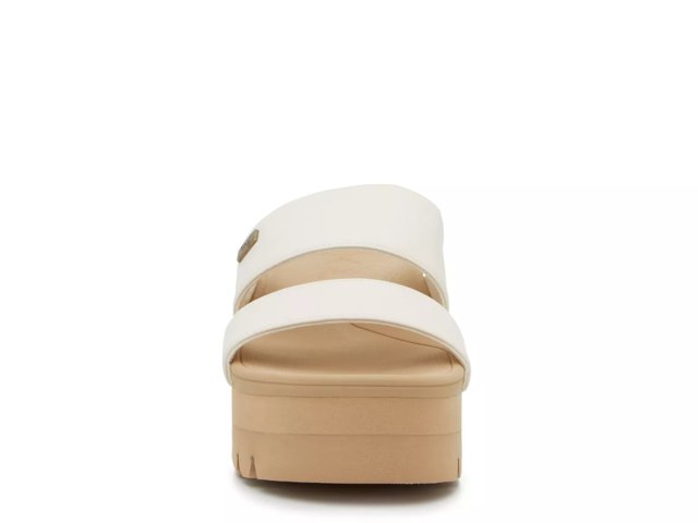 Banded Horizon Platform Sandal