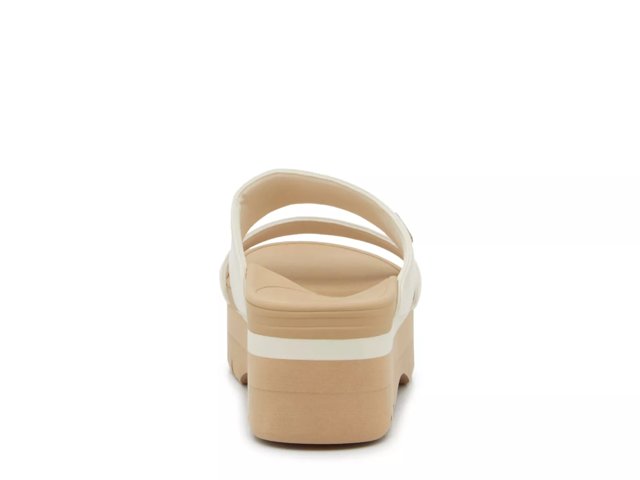 Banded Horizon Platform Sandal