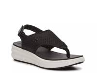 Drift Blossom Sandal Black/White view