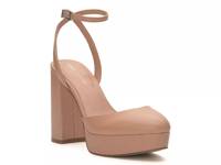 Patrissya Platform Pump Beige view